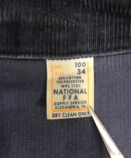 VINTAGE（ヴィンテージ）VINTAGE (ヴィンテージ) FFAジャケット インディゴ サイズ:34の古着・服飾アイテム
