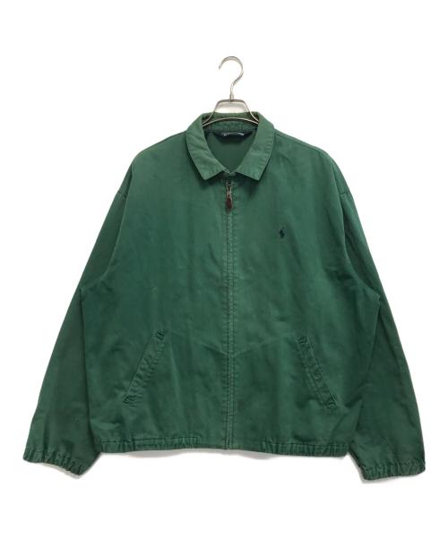 POLO RALPH LAUREN（ポロ・ラルフローレン）POLO RALPH LAUREN (ポロ・ラルフローレン) スイングトップ グリーン サイズ:XLの古着・服飾アイテム