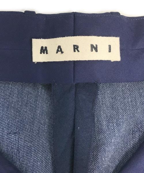MARNI（マルニ）MARNI (マルニ) スラックス ネイビー サイズ:44の古着・服飾アイテム