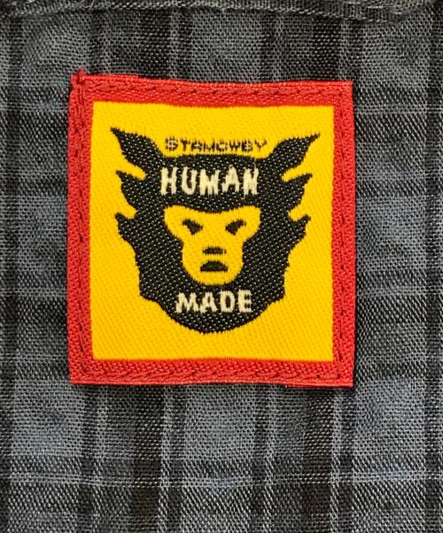 HUMAN MADE（ヒューマンメイド）HUMAN MADE (ヒューマンメイド) チェック BD ショートスリーブシャツ ブルー サイズ:XXLの古着・服飾アイテム