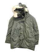 VINTAGE MILITARYヴィンテージ ミリタリー）の古着「N-3Bタイプコート」｜オリーブ