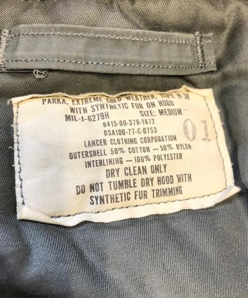 VINTAGE MILITARY（ヴィンテージ ミリタリー）VINTAGE MILITARY (ヴィンテージ ミリタリー) N-3Bタイプコート オリーブ サイズ:Ｍの古着・服飾アイテム