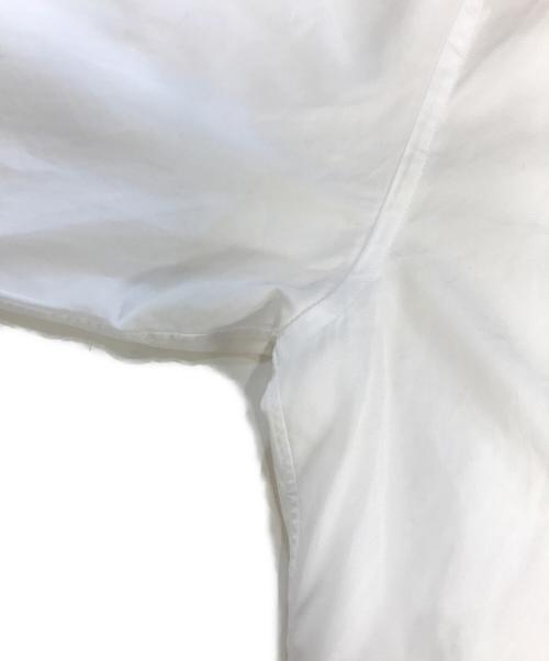 COMME des GARCONS HOMME PLUS（コムデギャルソンオムプリュス）COMME des GARCONS HOMME PLUS (コムデギャルソンオムプリュス) 切替シャツ ホワイト×レッド サイズ:XSの古着・服飾アイテム