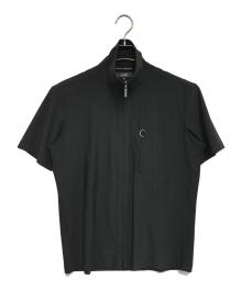 Jean Paul Gaultier homme（ジャンポールゴルチェオム）の古着「ジップアップS/Sシャツ」｜ブラック