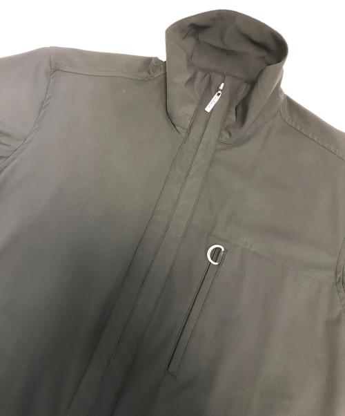 Jean Paul Gaultier homme（ジャンポールゴルチェオム）Jean Paul Gaultier homme (ジャンポールゴルチェオム) ジップアップS/Sシャツ ブラック サイズ:46の古着・服飾アイテム