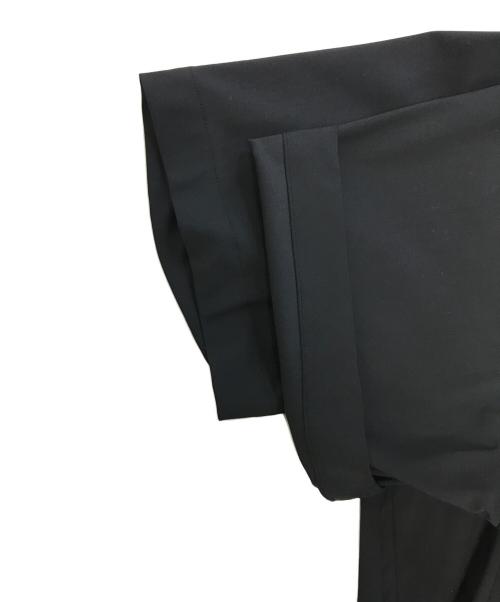 Jean Paul Gaultier homme（ジャンポールゴルチェオム）Jean Paul Gaultier homme (ジャンポールゴルチェオム) ジップアップS/Sシャツ ブラック サイズ:46の古着・服飾アイテム