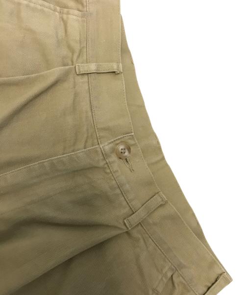 COMME des GARCONS HOMME（コムデギャルソン オム）COMME des GARCONS HOMME (コムデギャルソン オム) タックパンツ カーキ サイズ:XSの古着・服飾アイテム