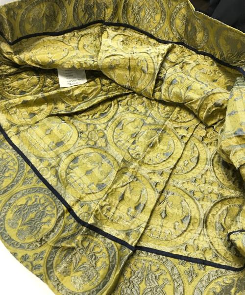 MIU MIU（ミュウミュウ）MIU MIU (ミュウミュウ) 00’s ジャガードミニスカート オリーブ サイズ:38の古着・服飾アイテム