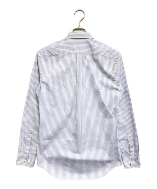 COMME des GARCONS HOMME DEUX（コムデギャルソン オム ドゥ）COMME des GARCONS HOMME DEUX (コムデギャルソン オム ドゥ) ストライプシャツ ブルー サイズ:XSの古着・服飾アイテム