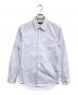COMME des GARCONS HOMME DEUX（コムデギャルソン オム ドゥ）の古着「ストライプシャツ」｜ブルー