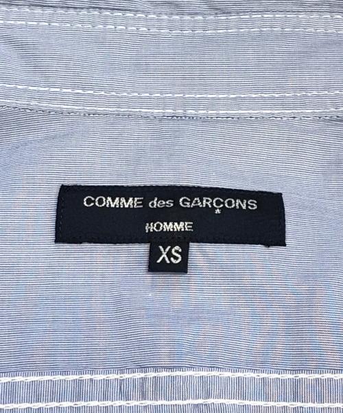 COMME des GARCONS HOMME（コムデギャルソン オム）COMME des GARCONS HOMME (コムデギャルソン オム) シャツ ブルー サイズ:XSの古着・服飾アイテム