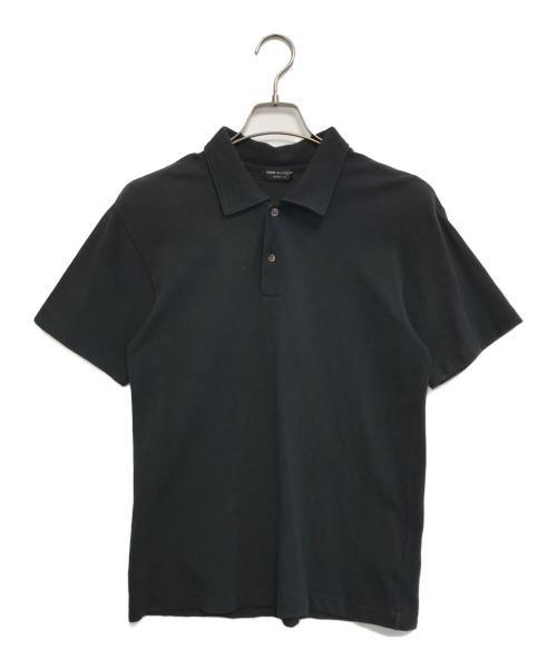 COMME des GARCONS HOMME PLUS（コムデギャルソンオムプリュス）COMME des GARCONS HOMME PLUS (コムデギャルソンオムプリュス) 00's ポロシャツ ブラック サイズ:表記なしの古着・服飾アイテム