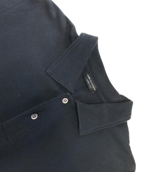 COMME des GARCONS HOMME PLUS（コムデギャルソンオムプリュス）COMME des GARCONS HOMME PLUS (コムデギャルソンオムプリュス) 00's ポロシャツ ブラック サイズ:表記なしの古着・服飾アイテム