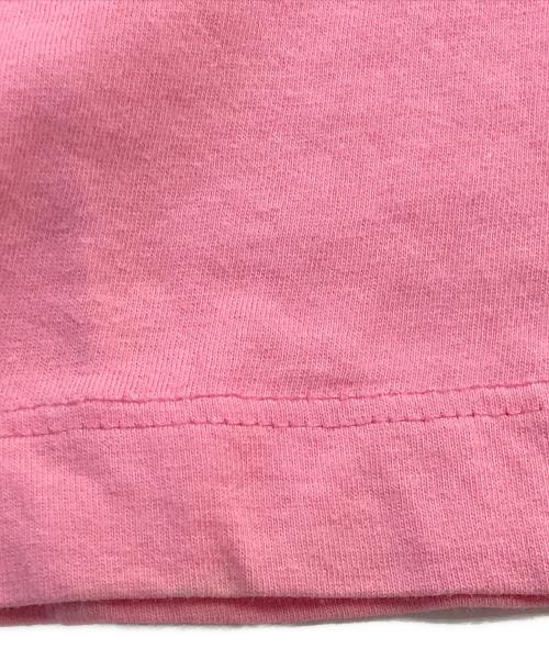 COMME des GARCONS SHIRT（コムデギャルソンシャツ）COMME des GARCONS SHIRT (コムデギャルソンシャツ) バックロゴL/Sカットソー ピンク サイズ:Sの古着・服飾アイテム