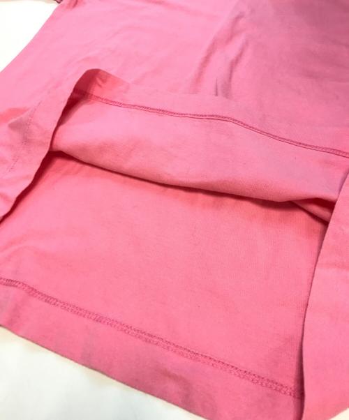COMME des GARCONS SHIRT（コムデギャルソンシャツ）COMME des GARCONS SHIRT (コムデギャルソンシャツ) バックロゴL/Sカットソー ピンク サイズ:Sの古着・服飾アイテム