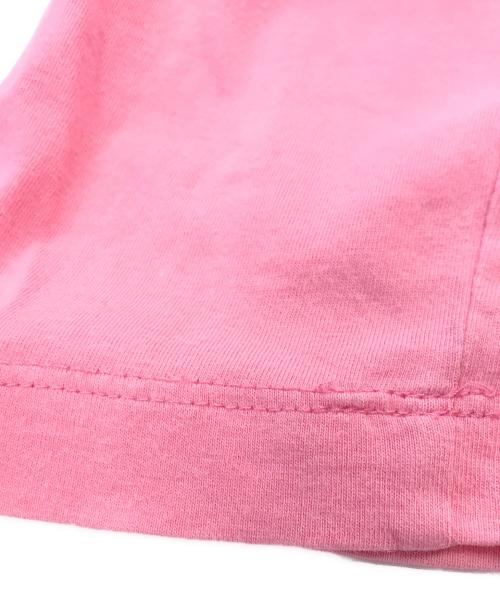 COMME des GARCONS SHIRT（コムデギャルソンシャツ）COMME des GARCONS SHIRT (コムデギャルソンシャツ) バックロゴL/Sカットソー ピンク サイズ:Sの古着・服飾アイテム