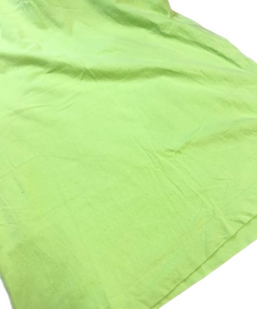 COMME des GARCONS SHIRT（コムデギャルソンシャツ）COMME des GARCONS SHIRT (コムデギャルソンシャツ) バックロゴTシャツ 黄緑 サイズ:Sの古着・服飾アイテム
