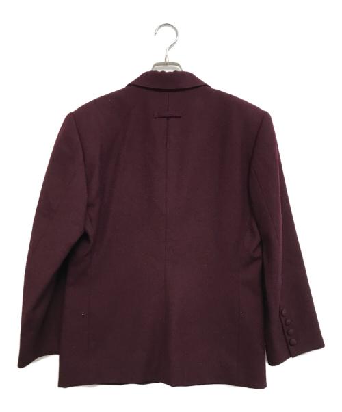 Jean Paul Gaultier FEMME（ジャンポールゴルチエ フェム）Jean Paul Gaultier FEMME (ジャンポールゴルチエ フェム) テーラードジャケット レッド サイズ:40の古着・服飾アイテム