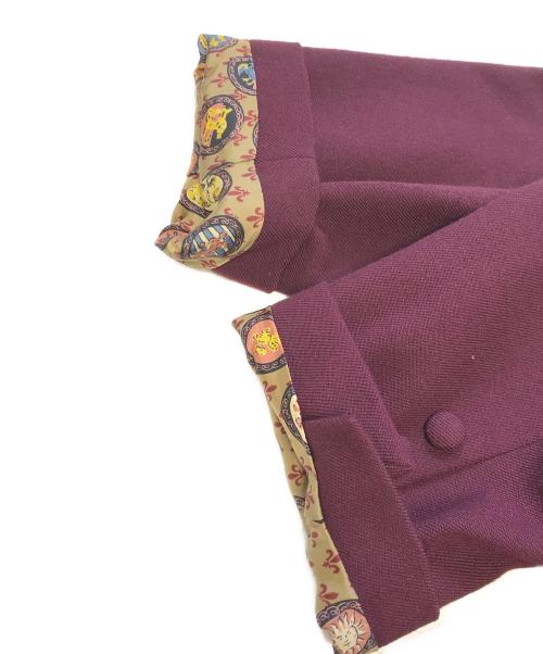 Jean Paul Gaultier FEMME（ジャンポールゴルチエ フェム）Jean Paul Gaultier FEMME (ジャンポールゴルチエ フェム) テーラードジャケット レッド サイズ:40の古着・服飾アイテム