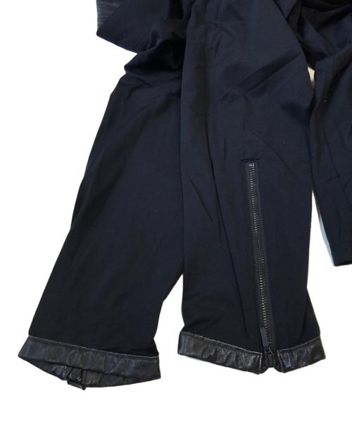 Jean Paul Gaultier homme（ジャンポールゴルチェオム）Jean Paul GAULTIER HOMME (ジャンポールゴルチェオム) パワーネットジップシャツ ネイビー サイズ:48の古着・服飾アイテム