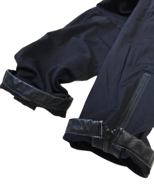 Jean Paul Gaultier homme（ジャンポールゴルチェオム）Jean Paul GAULTIER HOMME (ジャンポールゴルチェオム) パワーネットジップシャツ ネイビー サイズ:48の古着・服飾アイテム
