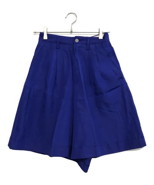 COMME des GARCONS（コムデギャルソン）COMME des GARCONS (コムデギャルソン) 80's 2タックハーフパンツ ブルー サイズ:Sの古着・服飾アイテム
