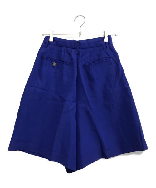 COMME des GARCONS（コムデギャルソン）COMME des GARCONS (コムデギャルソン) 80's 2タックハーフパンツ ブルー サイズ:Sの古着・服飾アイテム