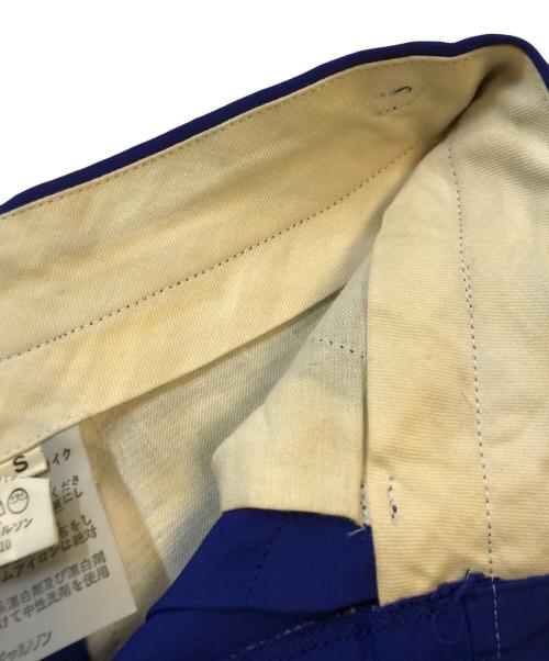 COMME des GARCONS（コムデギャルソン）COMME des GARCONS (コムデギャルソン) 80's 2タックハーフパンツ ブルー サイズ:Sの古着・服飾アイテム