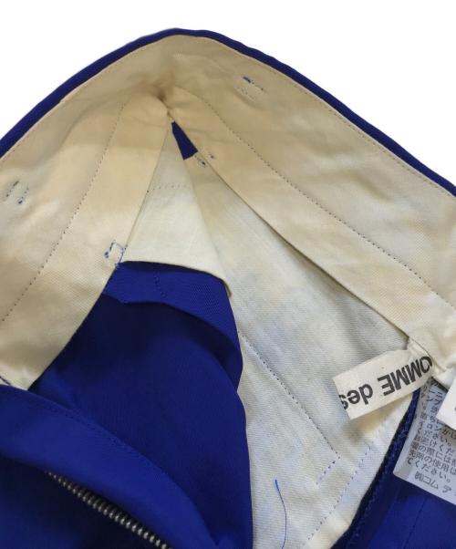 COMME des GARCONS（コムデギャルソン）COMME des GARCONS (コムデギャルソン) 80's 2タックハーフパンツ ブルー サイズ:Sの古着・服飾アイテム