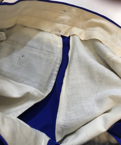 COMME des GARCONS（コムデギャルソン）COMME des GARCONS (コムデギャルソン) 80's 2タックハーフパンツ ブルー サイズ:Sの古着・服飾アイテム