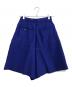 COMME des GARCONS (コムデギャルソン) 80's 2タックハーフパンツ ブルー サイズ:S：12000円