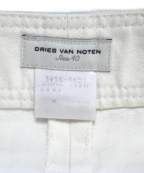 DRIES VAN NOTEN（ドリスヴァンノッテン）DRIES VAN NOTEN (ドリスヴァンノッテン) スカート ホワイト サイズ:40の古着・服飾アイテム