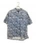 POLO RALPH LAUREN（ポロ・ラルフローレン）の古着「CALDWELL総柄オープンカラーシャツ」｜ブルー