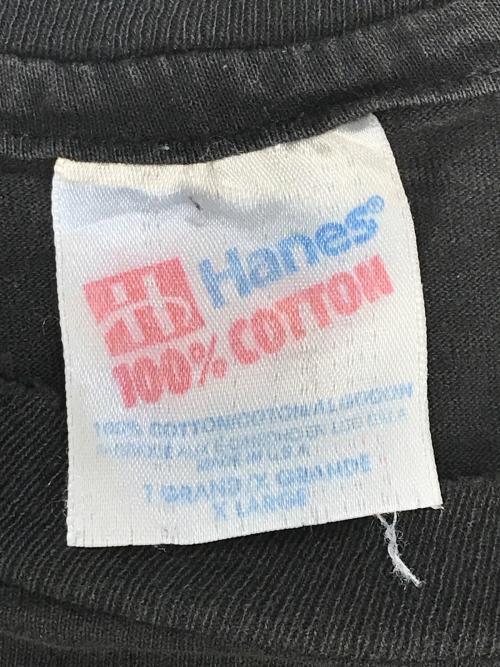 Hanes（ヘインズ）Hanes (ヘインズ) バンドTシャツ ブラック サイズ:X‐LARGEの古着・服飾アイテム