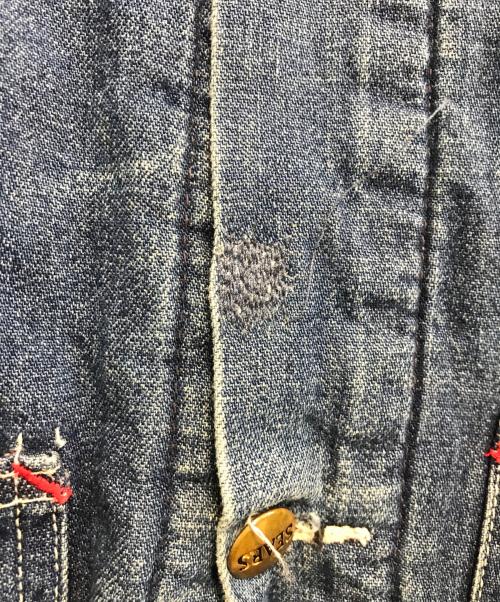 Sears（シアーズ）Sears (シアーズ) デニムカバーオール インディゴ サイズ:表記なしの古着・服飾アイテム