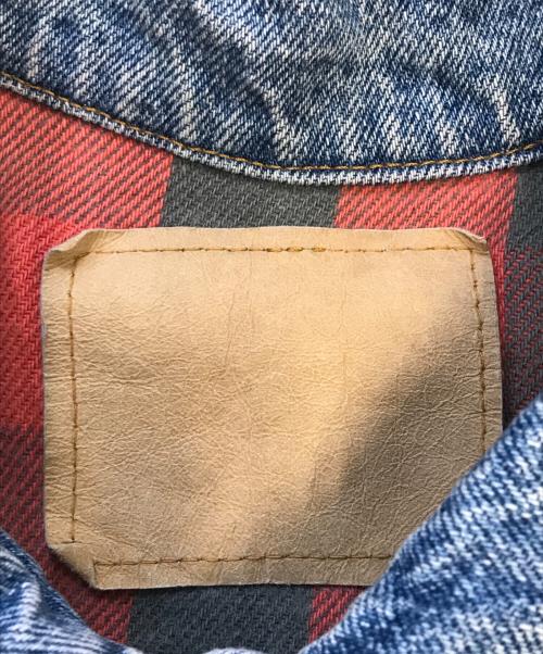 LEVI'S（リーバイス）LEVI'S (リーバイス) 裏ネルデニムジャケット インディゴ サイズ:表記なしの古着・服飾アイテム