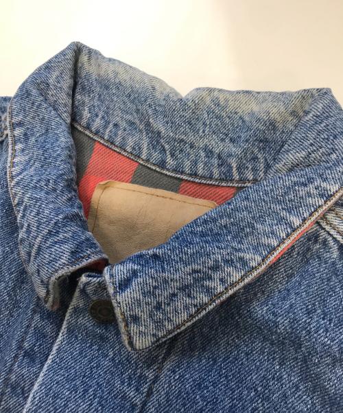 LEVI'S（リーバイス）LEVI'S (リーバイス) 裏ネルデニムジャケット インディゴ サイズ:表記なしの古着・服飾アイテム
