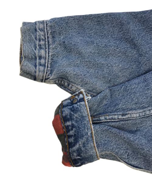 LEVI'S（リーバイス）LEVI'S (リーバイス) 裏ネルデニムジャケット インディゴ サイズ:表記なしの古着・服飾アイテム
