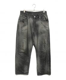 ANCELLM（アンセルム）の古着「TAPERED 5P DENIM PANTS」｜ブラック