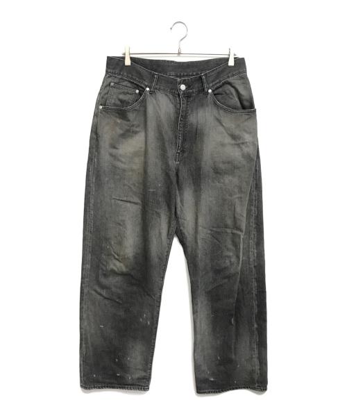 ANCELLM（アンセルム）ANCELLM (アンセルム) TAPERED 5P DENIM PANTS ブラック サイズ:３の古着・服飾アイテム