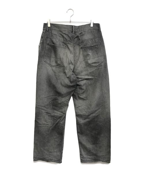 ANCELLM（アンセルム）ANCELLM (アンセルム) TAPERED 5P DENIM PANTS ブラック サイズ:３の古着・服飾アイテム