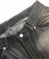 中古・古着 ANCELLM (アンセルム) TAPERED 5P DENIM PANTS ブラック サイズ:３：25000円