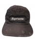 SUPREME（シュプリーム）の古着「overdyed camo camp cap」