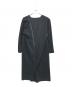 ISSEY MIYAKE (イッセイミヤケ) 変形ウールワンピース ブラック サイズ:9：23000円