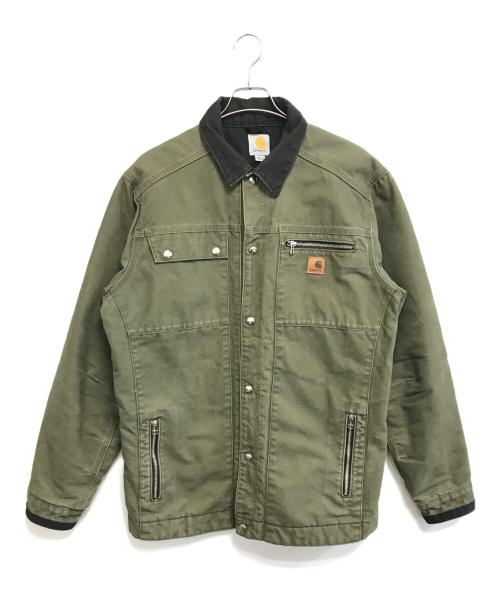 CarHartt（カーハート）CarHartt (カーハート) ダックジャケット オリーブ サイズ:Ｌの古着・服飾アイテム
