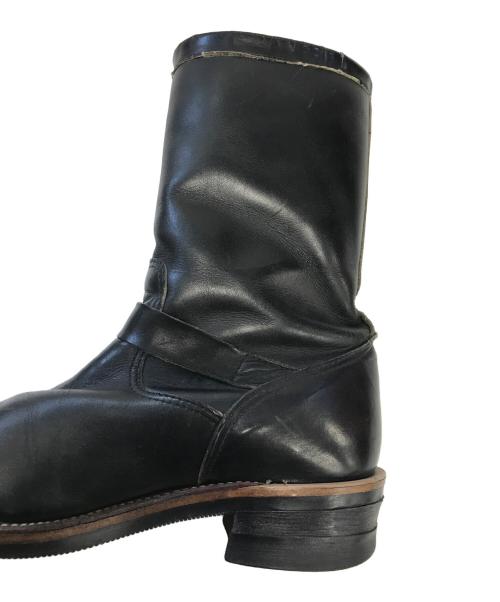 CHIPPEWA（チペワ）CHIPPEWA (チペワ) エンジニアブーツ ブラック サイズ:8 1/2 Dの古着・服飾アイテム