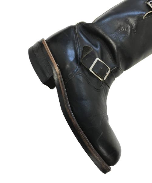 CHIPPEWA（チペワ）CHIPPEWA (チペワ) エンジニアブーツ ブラック サイズ:8 1/2 Dの古着・服飾アイテム