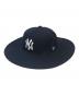 New Era（ニューエラ）の古着「ロングブリムハット」｜ネイビー