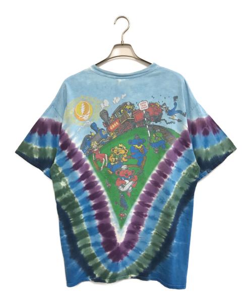 バンドTシャツ（バンドTシャツ）バンドTシャツ (バンドTシャツ) 10s GRATEFUL DEAD(グレイトフル・デッド) バンドTシャツ スカイブルー サイズ:XLの古着・服飾アイテム