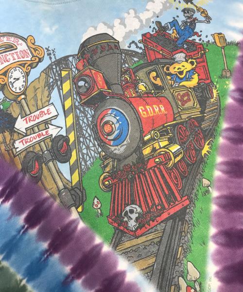 バンドTシャツ（バンドTシャツ）バンドTシャツ (バンドTシャツ) 10s GRATEFUL DEAD(グレイトフル・デッド) バンドTシャツ スカイブルー サイズ:XLの古着・服飾アイテム